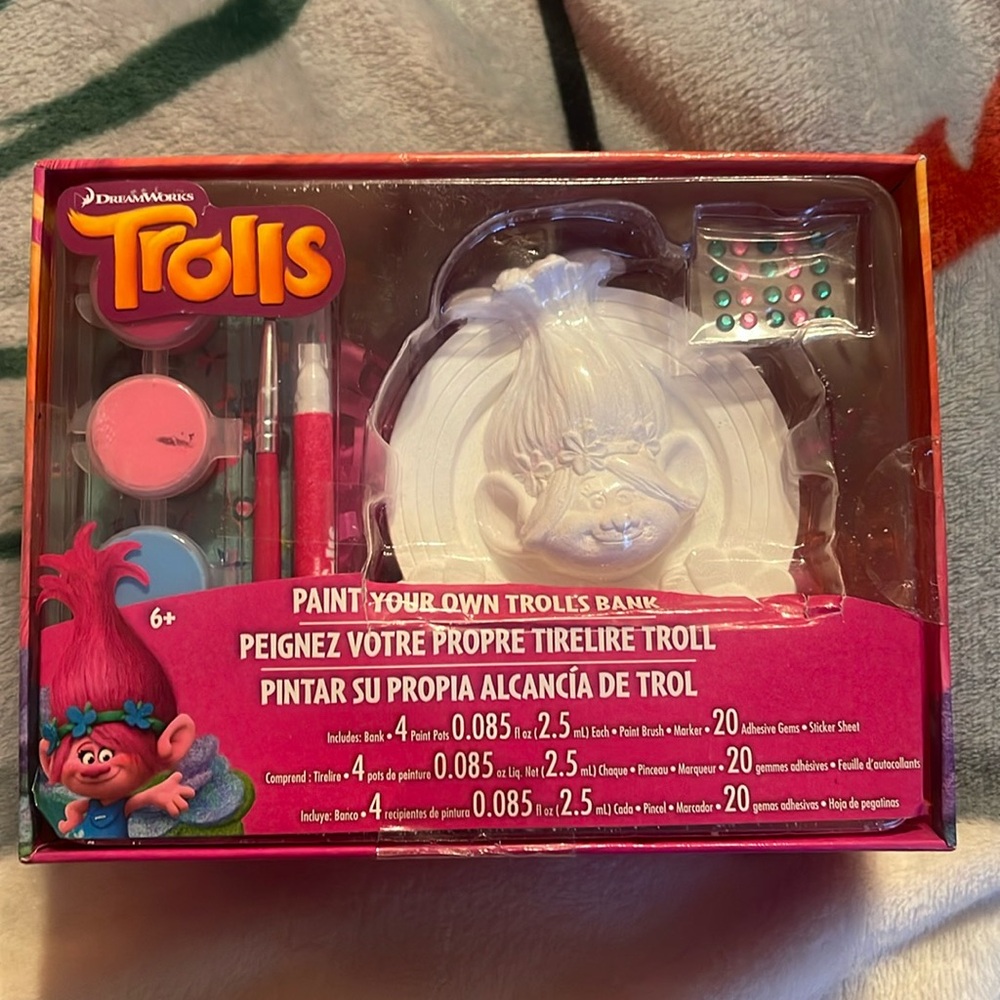 Trolls painting set